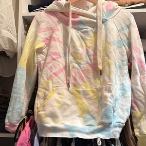 Tie-Dye Hoodie with Pocket